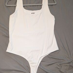 Francesca's Collections White Bodysuit